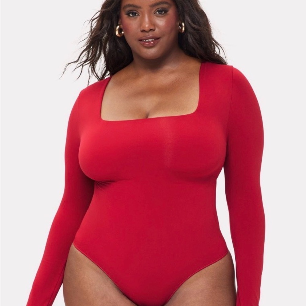 YITTY Vibrant Red Bodysuit